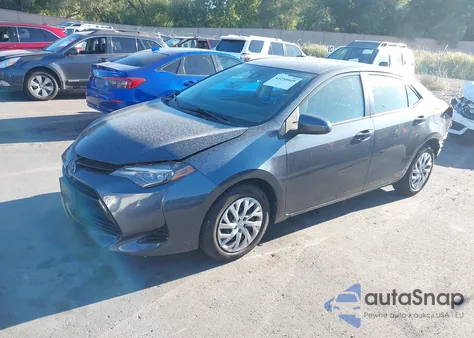 2017 Toyota Corolla Le из США, поврежденный, VIN 2T1BURHE7HC926804